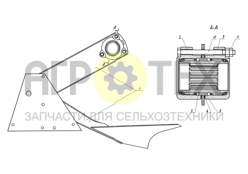 Чертеж Ферма (44-8-1В)